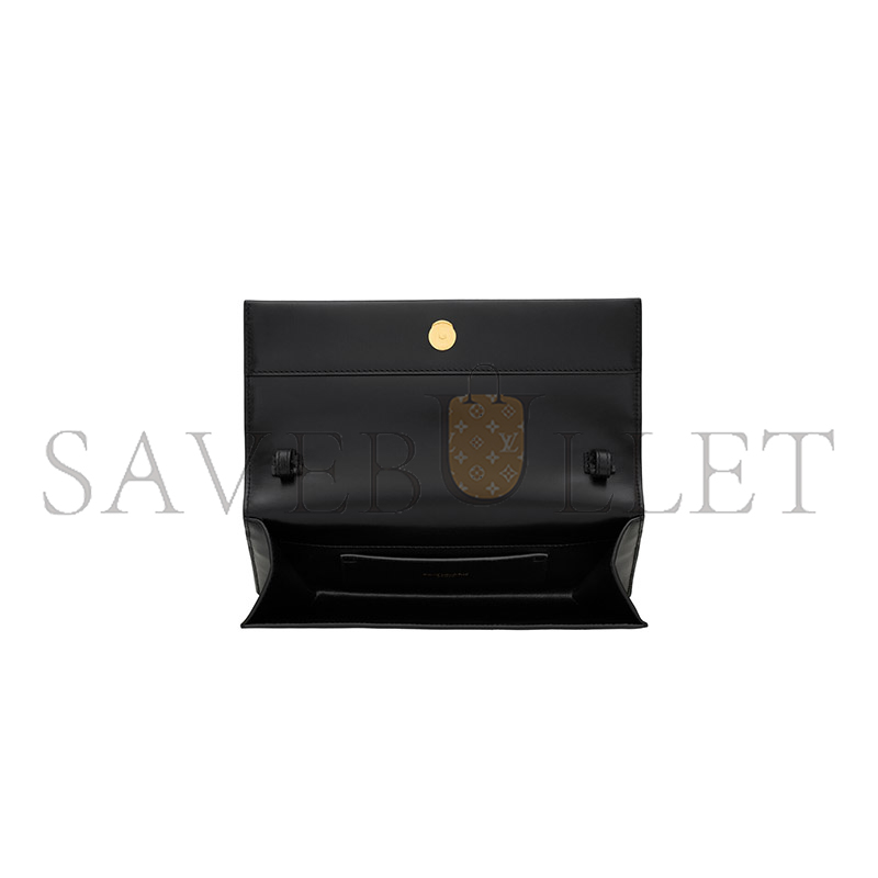 YSL SUNSET CLUTCH IN BOX SAINT LAURENT 8109970SX0W1000 (22*12*2cm) YSL SUNSET CLUTCH IN BOX SAINT LAURENT 8109970SX0W1000 (22*12*2cm)